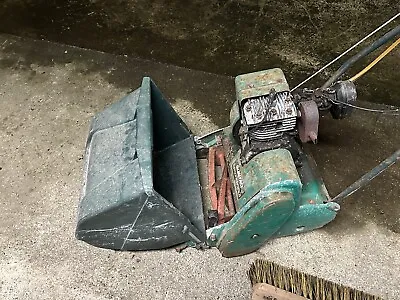 Qualcast Suffolk Punch 30 Petrol Cylinder Lawnmower Mower 12  Cut Self Propelled • £45