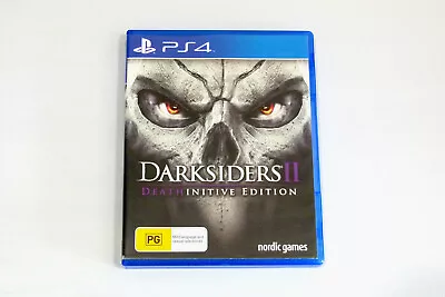 Very Good Condition DARKSIDERS II 2 DEATHINITIVE EDITION Game Playstation 4 PS4 • $34