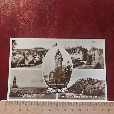 Vintage Postcard Stirling Wallace Monument RPPC • £7.15