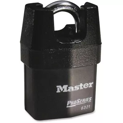 Master Lock® Rekeyable Padlock Pro Series High Security 2.125 Wide BK • $56.07