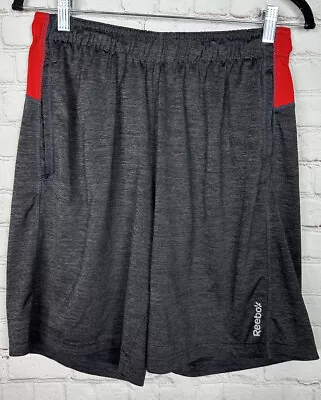 Reebok Shorts Men's S Elastic Waist Drawstring Pockets Athletic Workout Gym GUC • $8.82