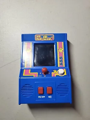 Ms. Pac-Man Retro Mini Arcade Handheld Game Bandai Namco - WORKS GREAT • $18.99