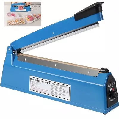 Impulse Heat Sealer Manual 8 Inch Sealing Machine For Plastic Bag PE PP Bags  • $32.36