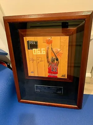 Upper Deck Authenticated Michael Jordan MJ's Final Floor Autographed #'d 10/23 • $30000