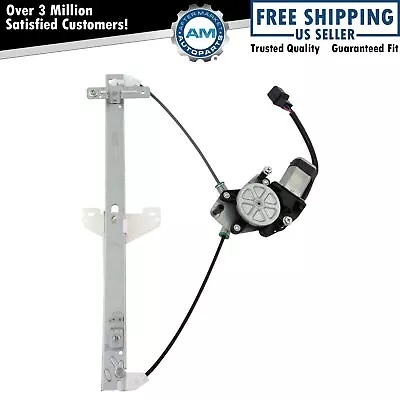 Power Window Regulator With Motor Rear Driver Side Left LH For Accord 4 Door New • $53.19