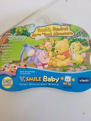 $8.95 • Buy Disney Baby Pooh's Hundred Acre Wood Adventure (V.Smile Baby VTech)
