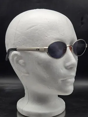 Escada Fashion Sunglasses Silver Oval Metal Frame Made In France 52[]20-130 • $32