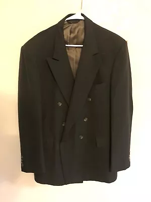 Meeting Street Tuxedo Men's Vintage Black Suit Jacket Size 43L • $59.99