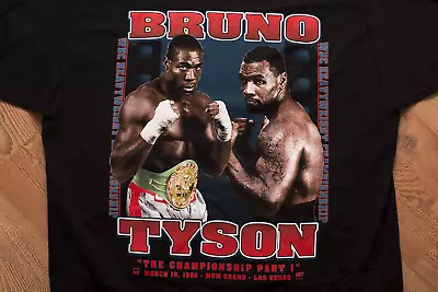 Mike Tyson Vs Bruno T-Shirt Cotton Unisex Tee S To 4XL V056 • $21.99