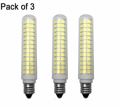 3pcs E11 LED Light Bulb 134-2835 SMD Ceramics Glass Ceiling Fan Lights 110V 7W • $15.63