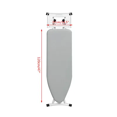 Home Universal Silver Coated Padded Ironing Board Cover Pad Heavy Heat Resist Fr • £4.86