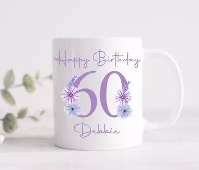 £9.75 • Buy Personalised Birthday 18th 21st 40th 50th 60th 70th 80th Mug Cup Gift Present