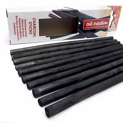 Talens Charcoal Sticks - Drawing Standalone Works Or Painting - Pack Of 10 • £5.99