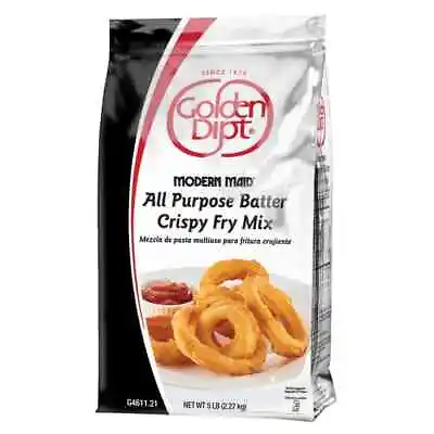 Golden Dipt Modern Maid All-Purpose Crispy Fry Batter Mix 5 Lb. • $31.59