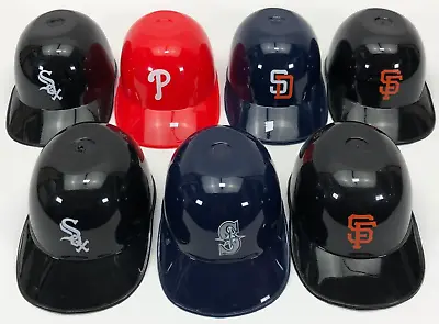 Mini MLB Baseball Helmets Ice Cream Bowls Lot Of 7 Laich Vintage Stadium Gift • $11.94