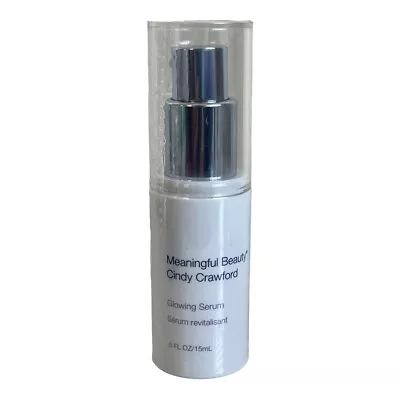 Meaningful Beauty Cindy Crawford Glowing Serum 0.5 Oz Sealed • $22.96