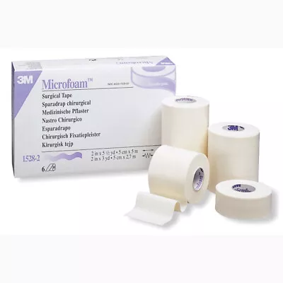 3M 1528-3 Microfoam Surgical Tape-4/Box • $31.58