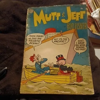 MUTT AND/& JEFF #73 DC Comics 1954 Golden Age Pre-code Cartoon Strip Book • $15.62