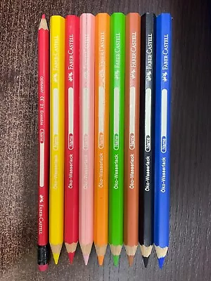 CLEARANCE SALE!! - Faber Castell XXL Watercolour Pencils - Set Of 8 • $20