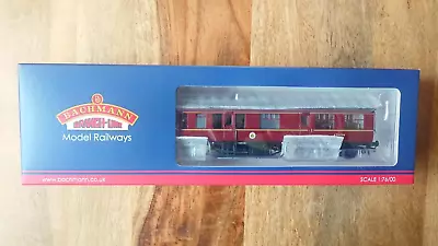 Bachmann Branchline 39-775 LMS 50ft Inspection Saloon LMS Lined Crimson Lake NEW • £59.95