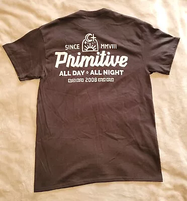 Primitive T-shirt Mens Size S All Day All Night Double-sided Black NWOT • $11.98