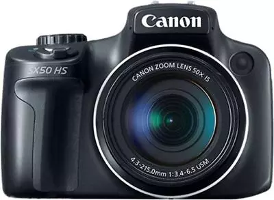 Canon PowerShot SX50 HS 12Mp OIS Digital Camera Photography • £329.99