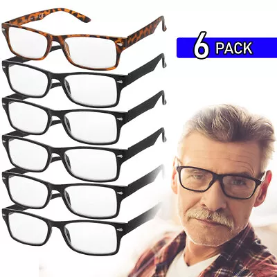 Reading Glasses For Men All Powers Classic Style Square Frame New Top Picks Eye • $11.95