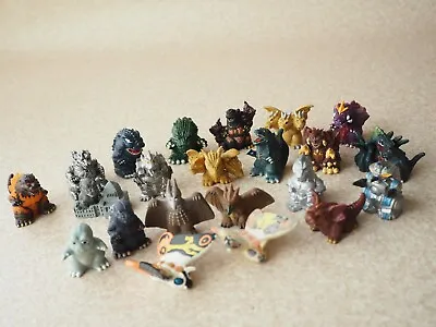 Bandai Godzilla SD Finger Figure Set Lot Biollante Rodan Minya Monster Kaiju Toh • $215