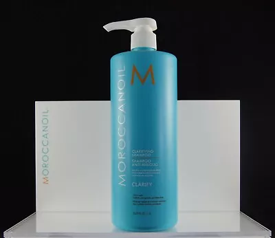 Moroccanoil Clarifying Shampoo (1L / 33.8 Oz.) Clarify For Hair With Buildup • $61.99