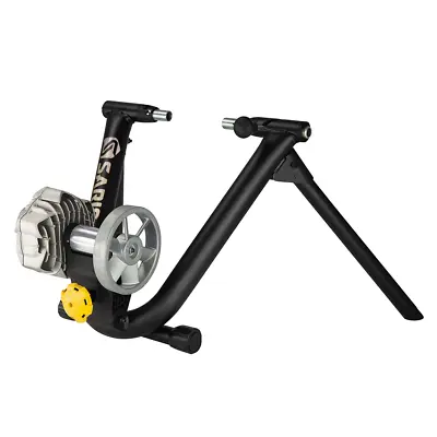 Saris Fluid 2 Turbo Trainer Indoor Trainer Zwift Compatible Wheel-On Black • £89.99