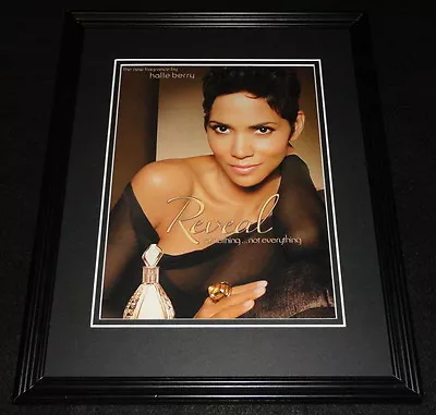 Halle Berry 2011 Reveal Fragrance Framed 11x14 ORIGINAL Advertisement • £34.05