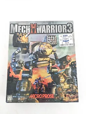 Mech Warrior 3 (1999) MicroProse Big Box PC Sealed (NOT Mint Box) • $59.99