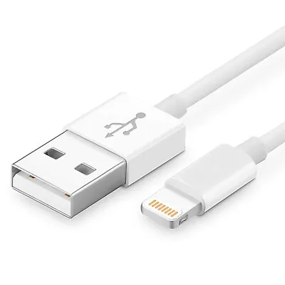 $18.04 • Buy 1M 2M 3M Genuine Safer&Stable USB Charger Data Sync Cable Cord For IPhone-White