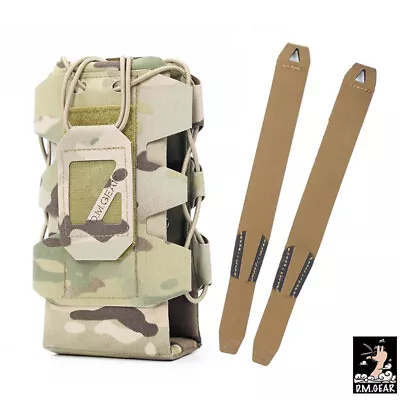 DMgear Tactical Radio Pouch Bottle Holder Multi-function MOLLE Pouch Adjustable • $30.31