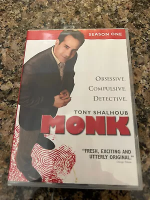 Monk: Season One (DVD 2002) • $2