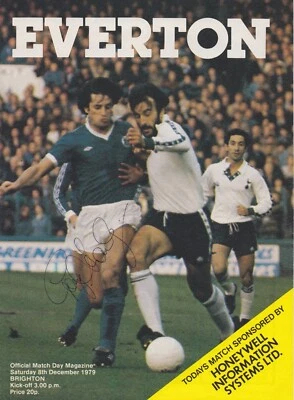 £5 • Buy GARRY STANLEY (Everton Swansea Chelsea Portsmouth FC) Hand SIGNED Picture