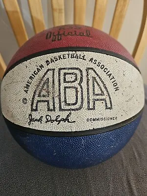 ABA Rawlings Basketball 1969-1972. Jack Dolph Stamp Commissioner ORIGINAL  • $699.99