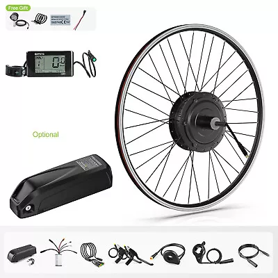 Bafang 48V500W Electric Bicycle Hub Motor V-Brake Rear Wheel For Cassette DC Kit • $311.64