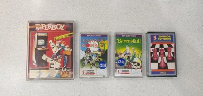£10 • Buy Vintage Acorn Electron Games Bundle Of X4 Boxed Cassettes
