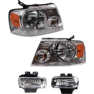 Headlight Driving Head Light Headlamp  Driver & Passenger Side For F150 Truck • $188.34