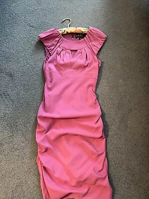 Nicole Miller Dress Ruched Sill Dress 0 XS Zipper Needs Repair New • $19.99