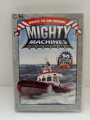 Mighty Machines: Boats To The Rescue DVD 2007 Seville Pictures A FS • $2.50