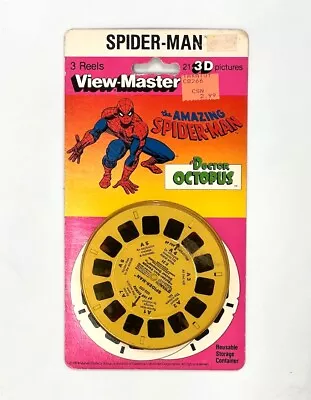 NEW 1979 The Amazing Spider-Man Marvel Comics 3d View-Master 3 Reel Packet MIP • $29.99