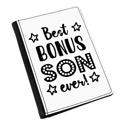 Best Bonus Son Ever Passport Holder Cover Case Funny Joke Step Family Love Child • £16.99