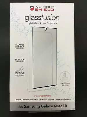 Zagg Invisible Shield Fusion Screen Protector For Samsung Galaxy Note10 • $18.23