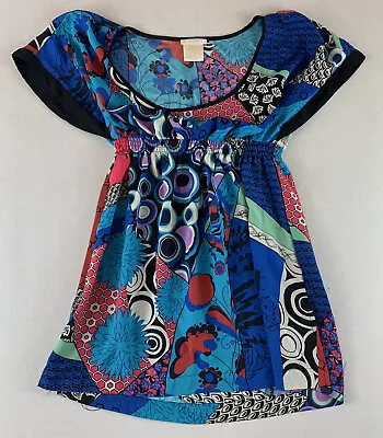 Matty M Dress Womens Medium Blue Floral • $6