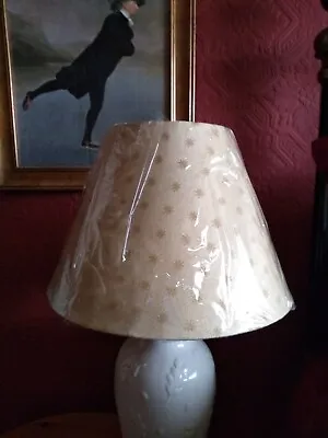 £39.99 • Buy Laura  Ashley Vintage Lamp Shade Stella Gold  Beautiful Table Ceiling Bnip Xmas