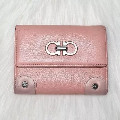 Salvatore Ferragamo Small Vintage Wallet Pink • $135