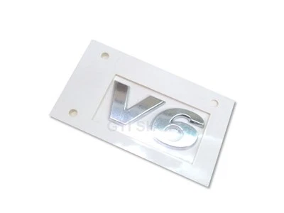 $15 • Buy VW Golf Jetta Passat CC Touareg V6 Side Wing Fender Badge Emblem Chrome