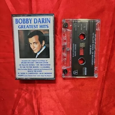 Bobby Darin Greatest Hits Cassette Tape Curb Records VG+  D4-77325 Vintage Music • $3.25